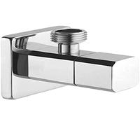 Roca A525167900 Clé de coupe 1/2"-3/8", Aqua Square, Vanne Grès, Chrome, Blanc