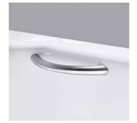 Roca A526804110-Jeu de Poignées Acrylique Baignoire Chrome Acier Swing-Pièce Supplémentaire Pieds et Poignées-Baignoire Pièces Complémentaires