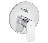 Roca A5A066EC00 Mélangeur encastré Bain-Douche, Collection Cala, Chrome