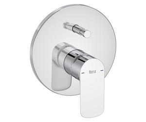 Roca A5A066EC00 Mélangeur encastré Bain-Douche, Collection Cala, Chrome