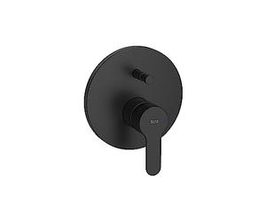 Roca A5A0A09NB0 Mitigeur monocommande L20 encastrable pour salle de bain/douche avec onduleur automatique Noir mat