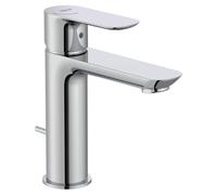 Roca A5A306EC00 Mélangeur Lavabo, Drain automatique, Collection crique, Chrome