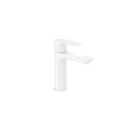 Roca A5A326EB00 Mélangeur lavabo corps lisse, Cold Start, collection Cala, blanc mat