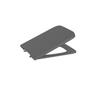 Roca A80153264B Siège et couvercle SUPRALIT®, Inspira Square, Chute amortie, Couleur ONIX