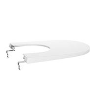 Roca A806E12001 Couvercle Bide Supralit, Chute amortie, Collection ona, Blanc