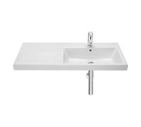 Roca Alter A3270ME000 Lavabo mural en porcelaine avec kit de fixation Blanc 100 x 46 x 17,5 cm