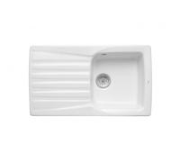 ROCA Beverly/86 Evier Blanc A/Egouttoir Blanc - A366067000