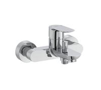 ROCA Mitigeur de bain-douche mural avec inverseur automatique Cala - Chromé