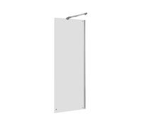 Roca Capital paroi de douche 100 cm chrome brillant/verre transparent AM4410012M