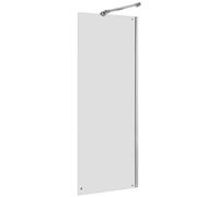 Roca Capital paroi de douche 90 cm chrome brillant/verre transparent AM4409012M