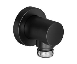 ROCA Coude sortie murale douche 1/2" - Noir mat