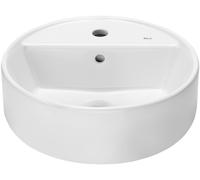 Roca Gap lavabo 40x40 cm ronde à poser blanc A3270MK000