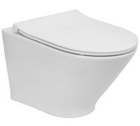 Roca Gap Round cuvette de wc suspendue sans bride blanc A3460NBS00