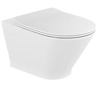 Roca Gap Round cuvette wc avec abattant à descente lente suspendue oui blanc A34H0N8000