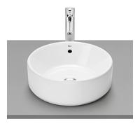 Roca Gap Round lavabo 39x39 cm ronde à poser blanc A3270MJS00