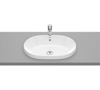 Roca Gap Round lavabo 55x39 cm ovale encastrée blanc A3270Y5000