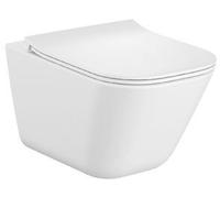 Roca Gap Square cuvette wc avec abattant à descente lente suspendue oui blanc A34H472000