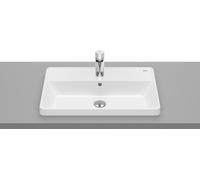 Roca Gap Square lavabo 60x39 cm rectangulaire encastrée blanc A3270YA000