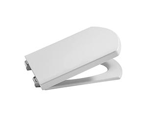 Roca , Hall, couvercle et siège pour toilettes compactes à chute rembourrée, A801622004