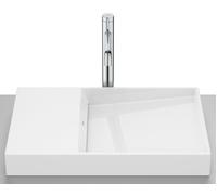 Roca Horizon lavabo 60x38 cm à poser blanc brillant A32727900B
