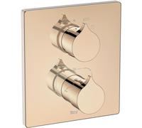 Roca Insignia Rose Gold mitigeur bain-douche encastrée oui || A5A0C3ARG0