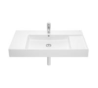 Roca Inspira lavabo 100x49 cm rectangulaire classique blanc brillant A32752A000