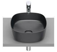 Inspira soft vasque à poser sans trop plein en fineceramic 37x37 onyx - ROCA A327502640