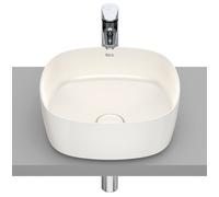 Roca Inspira lavabo 37x37 cm carrée à poser marron/beige mat A327502650