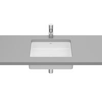Roca Inspira lavabo 43x32.5 cm rectangulaire sous plan blanc brillant A327536000