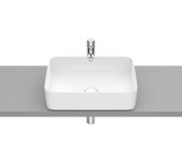 Roca Inspira lavabo 50x37 cm rectangulaire à poser blanc A327530620