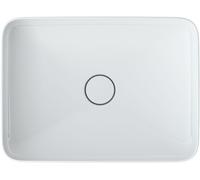 Roca Inspira lavabo 50x37 cm rectangulaire à poser blanc brillant A327530000