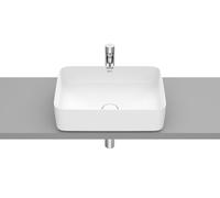 Roca Inspira lavabo 50x37 cm rectangulaire à poser blanc A327530620