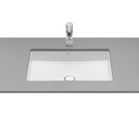 Roca Inspira lavabo 54x32 cm rectangulaire sous plan blanc brillant A327535000