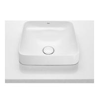 Inspira Square Lavabo Semi-Encastre 37X37 Blanc - ROCA A32753R000
