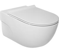 Roca Meridian cuvette wc avec abattant à descente lente suspendue oui blanc A34H240000