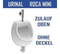 Roca MINI - Urinoir Suspendu Arrivée d'Eau par le Haut sans Kit Montage
