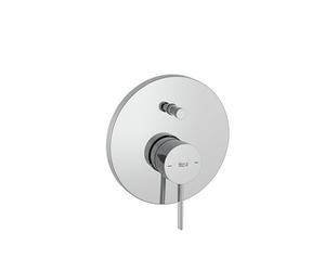 ROCA Mitigeur bain-douche ONA avec inverseur automatique 2 voies, à encastrer sur rocabox, chromé