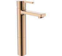 Roca Naia Rose Gold mitigeur de lavabo sur pied doré A5A3B96RG0
