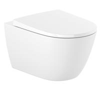 Roca Ona cuvette de wc suspendue oui oui blanc brillant A34668CS00