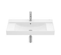 Ona lavabo mural 800x460 h 80 centré blanc mat - ROCA A32768H620