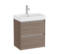 Roca Ona Meuble avec lave-mains, 2 tiroirs, A327683S00+A857600511,