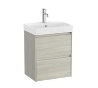 Roca Ona Meuble avec lave-mains, 2 tiroirs, A32768ES00+A857599512,