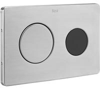Roca One Pro bouton de chasse d'eau pour WC acier A890189500