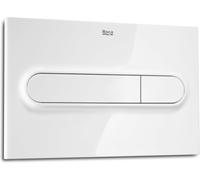 Roca PL bouton de chasse d'eau pour WC blanc A890195000