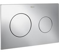Roca PL bouton de chasse d'eau pour WC chrome brillant A890189001