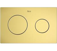 Roca PL bouton de chasse d'eau pour WC doré A8901890VA