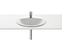 Roca Rodeo lavabo 52x41 cm ovale encastrée blanc brillant A327866S00