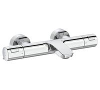 Roca T-500 mitigeur bain-douche murale avec thermostat chrome A5A1E18C00