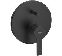 Roca Targa mitigeur bain-douche encastrée noir A5A0B5FNB0