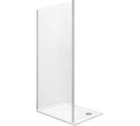 Roca Town-N paroi de douche 100 cm chrome brillant/verre transparent AMP2310012M